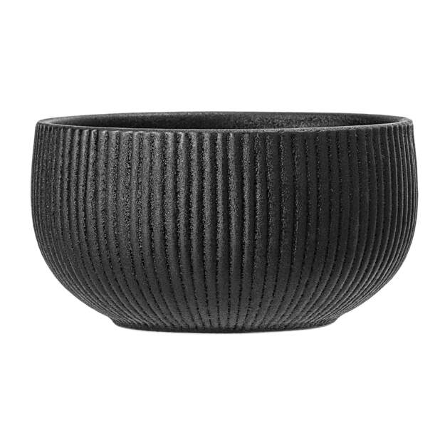  Juodas, keramikinis dubuo Neri, Ø14,5 