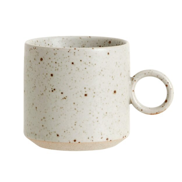 Keramikinis puodelis Grainy, Smėlio spalvos 
