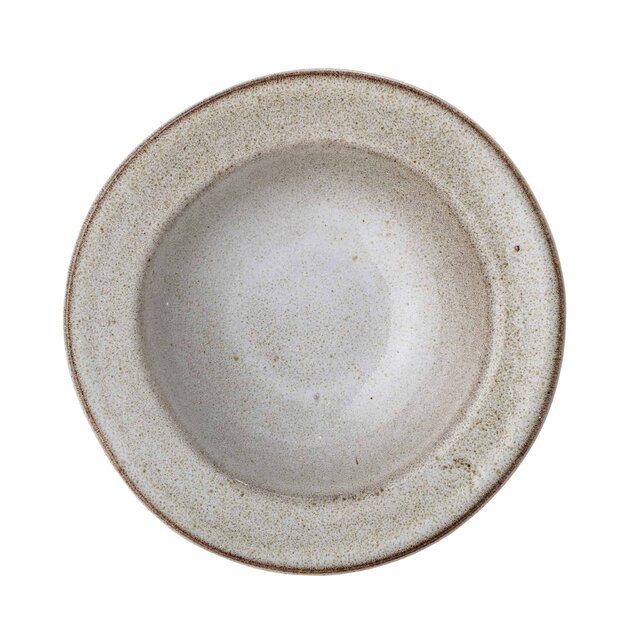 Makaronų lekštė iš keramikos Sandrine, Pilka, Ø22