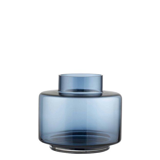 Stiklinė vaza Hedria, Mėlynos spalvos